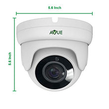Load image into Gallery viewer, AVUE Full HD 1080P Mini Turret 4in1 HD-TVI/AHD/CVI/CVBS(SD) 2.8mm Wide Angle Lens, Indoor/Outdoor, Multiple Language, DNR, Digital DWR
