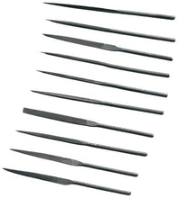 Load image into Gallery viewer, HAWK 180mm x 5mm, 10 Piece Needle File Set With 10 Different Shapes - F341
