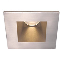 Load image into Gallery viewer, WAC Lighting HR3LEDT718PS927BN Tesla PRO 3.5&quot; LED Square Open Reflector Trim with Light Engine 2700K Narrow Beam 90CRI, (90+ CRI), Brushed Nickel
