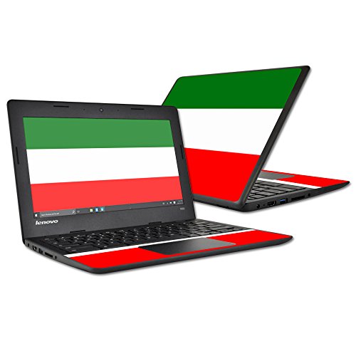MightySkins Skin Compatible with Lenovo 100s Chromebook wrap Cover Sticker Skins Italian Flag