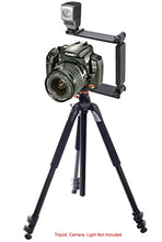 Load image into Gallery viewer, Aluminum Mini Folding Bracket for Fujifilm FinePix S9400W (Accommodates Microphones Or Flashes)
