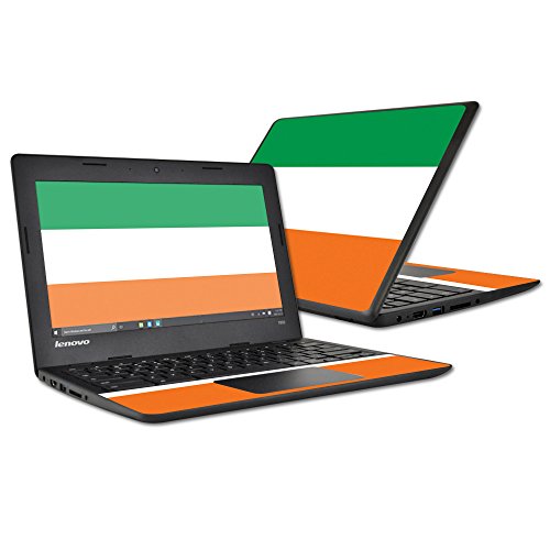 MightySkins Skin Compatible with Lenovo 100s Chromebook wrap Cover Sticker Skins Irish Flag