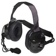 Load image into Gallery viewer, Klein Electronics Titan-Flex Titan Headset. FlexBoom Microphone, Extreme High-Noise, Dual-Muffs. K-Cord with K1 Kenwood Two-Pin Connector (Black)
