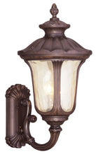 Load image into Gallery viewer, Livex Lighting 7662-58 Oxford 3 Light Outdoor Wall Lantern, Imperial Bronze
