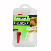Load image into Gallery viewer, Shur-Line 1786846 Deck Detail Kit All Stain 4Pc
