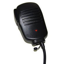 Load image into Gallery viewer, HQRP Kit: 2-Pin PTT Speaker-Microphone and Earpiece Mic Headset for Kenwood TH-22 TH-22A TH-22AT TH-22E TH-25 TH-25A TH-235 TH-235A TH-235E TH-315 TH-315A KMC-45 KMC-17 Radio + HQRP Coaster
