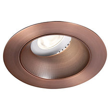 Load image into Gallery viewer, WAC Lighting HR3LEDT318PN927CB Tesla PRO 3.5&quot; LED Round 0-30 Degree Adjustable Trim with Light Engine 2700K Narrow Beam 90CRI, (90+ CRI), Copper Bronze
