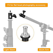 Load image into Gallery viewer, UTEBIT 2PCS Rapid Adapter Convert with 1/4&quot; Screw DSLR Mount Bracket Multi Functional Mount Bracket Adapter, Photo Studio, Light Stand Tip Boom Arm Photo Studio Photography Accessory
