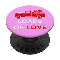 Loads Of Love Truck Full of Hearts Valentine's Day on Pink