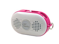 Fidelity Mist Plus Portable Speaker For All Mp3 Players Pink, Standard Packaging