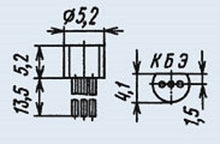 Load image into Gallery viewer, S.U.R. &amp; R Tools Transistors Silicon KT3126B Analogue 2S3640 USSR 100 pcs
