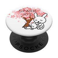 Spark Joy Tidying Japanese Cat Cherry Blossom