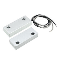 uxcell Rolling Door Contact Magnetic Reed Switch Alarm with 2 Wires for N.O. Applications MC-52