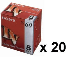 Load image into Gallery viewer, Sony Digital Video Cassette 100-Pack
