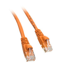Load image into Gallery viewer, 25 feet cat6 AWG24 Snagless Molded Boot Ethernet Patch Cable Orange
