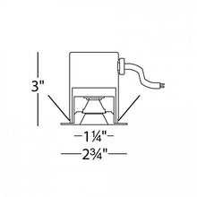 Load image into Gallery viewer, WAC Lighting HRLED271RCBN LEDme 2-Inch Square Open Reflector Trim, Brushed Nickel Finish
