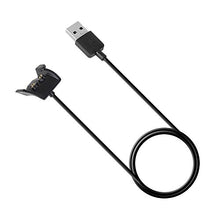 Load image into Gallery viewer, EXMRAT for Garmin Vivosmart HR Charger, Replacement Charging Cable for  Garmin Vivosmart HR/ Vivosmart HR Plus Activity Tracker Regular Fit (Black, Pack of 2)
