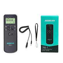 Load image into Gallery viewer, AODELAN TRS-1 Camera Remote Shutter Release Timer Remote Control for Fujifilm X-H1, XF10, X-T20, X-T10, X-T100, X-A5, X-A3, X-A2, X-A1, X-A10, X100F, X100T; Replace Fujifilm RR-90
