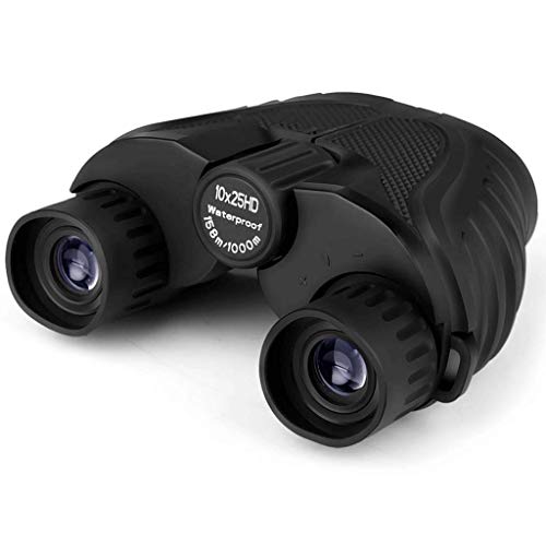 10x25 Binoculars, High Powered Compact Folding Binoculars,Vision Clear Bird Watching, Waterproof Great for Outdoor Hiking, Travelling, Sightseeing Etc.