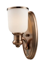 Load image into Gallery viewer, Elk 66180-1 Brooksdale 1-Light Sconce, 13-Inch, Antique Copper
