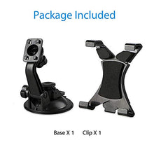 Load image into Gallery viewer, Car Tablet iPad Holder Mount, Suction Cup Tablet Holder Stand for Car Windshield Dash Desk Kitchen Wall Compatible with iPad Mini Air Samsung Galaxy Tab A S Series All 7-10 inches Tablet
