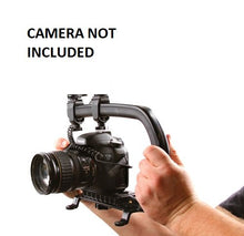Load image into Gallery viewer, Pro Video Stabilizing Handle Scorpion Grip Nikon D50 Vertical Shoe Mount Stabilizer Handle
