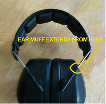Load image into Gallery viewer, Professional Safety Ear Muffs by Decibel Defense - 37dB NRR - The HIGHEST Rated &amp; MOST COMFORTABLE Ear Protection for Shooting &amp; Industrial Use - THE BEST HEARING PROTECTION...GUARANTEED
