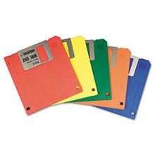 Load image into Gallery viewer, 3.5&quot;&quot; Diskettes IBM-Formatted DS/HD 5 Assorted Colors 10/Box 3.5&quot;&quot; Diskettes, IBM-Formatted, DS/HD, 5 Assorted Colors, 10/Box
