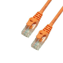 Load image into Gallery viewer, GRANDMAX 10 Pack - CAT5e / 7FT/ Orange / RJ45, 350MHz, UTP Ethernet Network Patch Cable Snagless/Molded Snagless Boot
