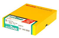 Kodak 843 8202 400 TMAX Professional ISO 400, 4X5 (50 Sheets) Black and White Film (Yellow)