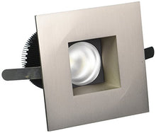 Load image into Gallery viewer, WAC Lighting HR-2LED-T709F-C-BN Tesla - LED 2-Inch Open Square Trim, 45-Degree Beam Angle, 3000K
