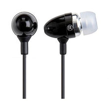 Load image into Gallery viewer, Retractable Headset Hands-Free Earphones w Mic Metal Earbuds Headphones in-Ear Wired [3.5mm] [Black] for Sprint LG G7 ThinQ - Sprint LG Stylo 2 - Sprint LG Stylo 3
