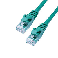 GRANDMAX 10 Pack - CAT5e / 3FT/ Green / RJ45, 350MHz, UTP Ethernet Network Patch Cable Snagless/Molded Snagless Boot