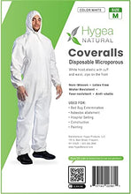 Load image into Gallery viewer, Hygea Natural Disposable Coveralls to protect clothing during extermination, painting, cleaning, construction 1 Pack (3XL)
