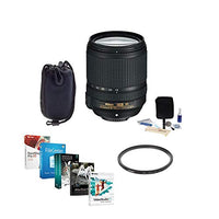 Nikon 18-140mm f/3.5-5.6G ED AF-S DX NIKKOR VR Lens - Bundle with UV Filter & Pro Software