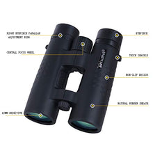 Load image into Gallery viewer, 10X42 Binoculars High-Definition Night Vision Waterproof Portable Wide Angle for Bird Watching Travel Concerts.
