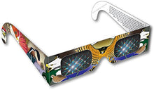 Load image into Gallery viewer, Rainbow Symphony Rainbow 3D Firework Glasses - Bird Design, Package of 50
