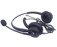 Load image into Gallery viewer, Vanstalk Wired Call Center Telephone Headset Dual with Noise Canceling Microphone is Compatible with Cisco 7902 7905 Avaya 1608 1616 9608G 9620 Snom 300 320 Yealink T19P T20P Landline Phones
