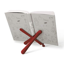 Load image into Gallery viewer, IF The Hands Stand, Hands Free Reading Tablet &amp; Book Holder - Scarlet
