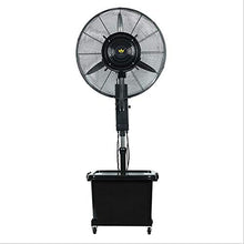 Load image into Gallery viewer, 3 Leaf High Power Spray Floor Fan Household and Commercial Outdoor Water Spray Air Cooling Fan Air Humidifier (Color : 26&quot; Fan Blade Diameter 65cm)
