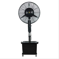 3 Leaf High Power Spray Floor Fan Household and Commercial Outdoor Water Spray Air Cooling Fan Air Humidifier (Color : 26