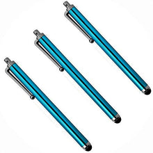 Load image into Gallery viewer, Shot Case 3X Large Universal Stylus for Samsung Galaxy Tab S2 Smartphone Tablet Pack of 3 Blue
