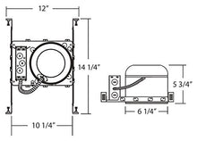 Load image into Gallery viewer, NICOR Lighting 6 inch Shallow LED Housing for New Construction Applications (17014A-LED-ID)
