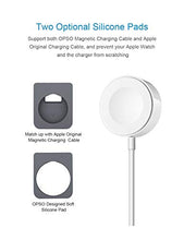 Load image into Gallery viewer, OPSO Magnetic Charging Dock and Stand Compatible with Apple Watch/iWatch 38mm &amp; 42mm with Detachable Magnetic Charging Cable - 3.3Feet (1 Meter) [ MFi Certified ]
