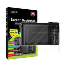 Load image into Gallery viewer, 3-Pack Tempered Glass LCD Screen Protector Compatible with Sony Cyber-shot DSC-HX90 DSC-WX500 DSC HX90 HX90V WX500 Digital Camera
