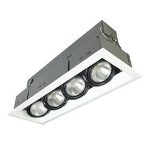 Load image into Gallery viewer, Eurofase TE164A-02 4-Light PAR20 Recessed Mutiple Strip Trim, White
