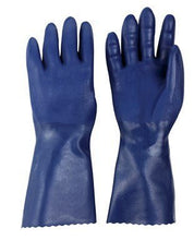 Load image into Gallery viewer, Spontex Neoprene Gloves Blue Neoprene Coating, Cotton Knit Lining Small Boxed3
