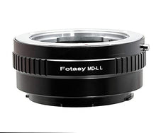Load image into Gallery viewer, Fotasy Minolta MD Lens to Leica L Adapter, MD Leica T Adapter, MD Leica SL Adapter, MD Lens to Panasonic S Adapter, MD Sigma L, fits Leica SL TL2 TL Leica T &amp; Panasonic Lumix S1 S1H S1R, Sigma fp
