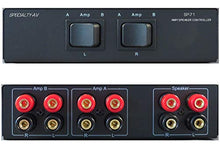 Load image into Gallery viewer, 2-Way Amp Amplifier Receiver to 1 One Pair of Speakers Selector Switch Switcher Splitter Combiner
