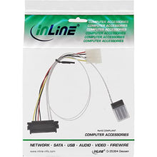 Load image into Gallery viewer, InLine 27622SAS Connection Cable Mini SAS SFF-8087to 1x HDD SAS SFF 8482+ Power) for Controller 0,5m
